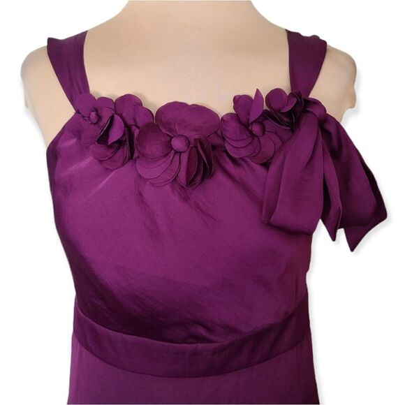 Ann Taylor Loft Purple Pink Cocktail Dress Size 2 - Picture 2 of 6